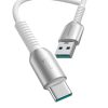 Cutting-Edge sērijas 3A USB-A - USB-C 1,2 m kabelis - pelēks