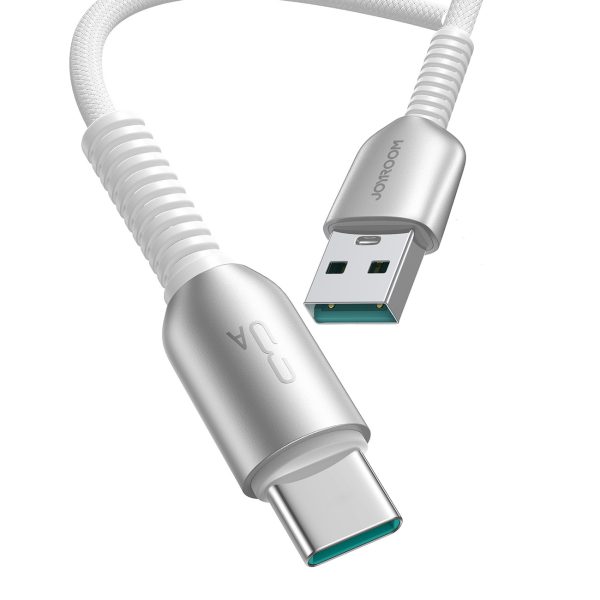 Cutting-Edge sērijas 3A USB-A - USB-C 1,2 m kabelis - pelēks