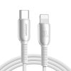 Cutting-Edge sērijas 30W USB-C - iPhone Lightning kabelis 1.2m - pelēks