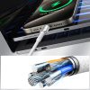 Cutting-Edge sērijas 30W USB-C - iPhone Lightning kabelis 1.2m - pelēks