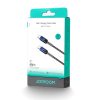 Crystal-Clear sērijas 60 W USB-C - USB-C 1,2 m kabelis - melns