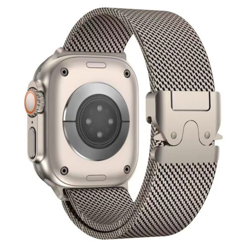 Titāna Milanese Loop Apple Watch siksniņa 42/44/45/46/49 mm - titāns