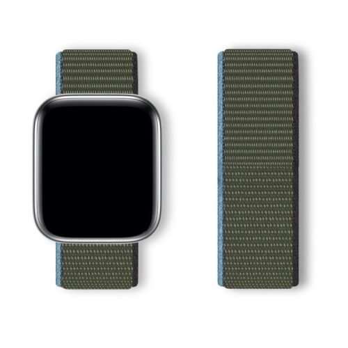 Sport Loop siksniņa Apple Watch 38/40/41 pulksteņam - zaļa