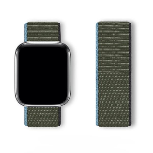 Sport Loop siksniņa Apple Watch 38/40/41 pulksteņam - zaļa