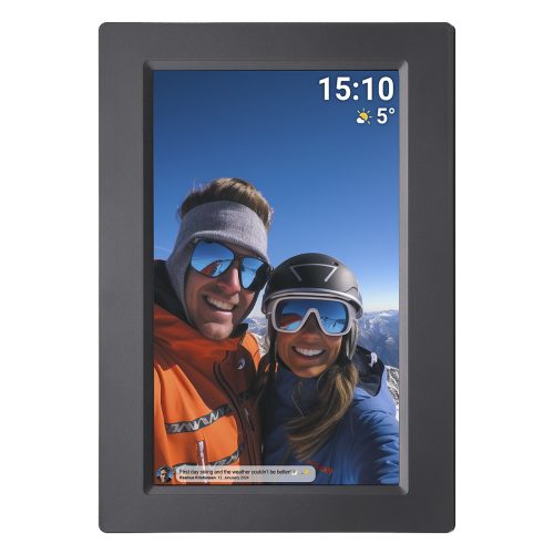 Digitālais rāmis 10.1'' 16GB microSD Frameo PFF-1015B - melns