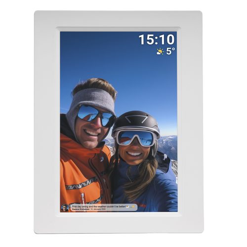 Digitālais rāmis 10.1'' 16GB microSD Frameo PFF-1015W - balts