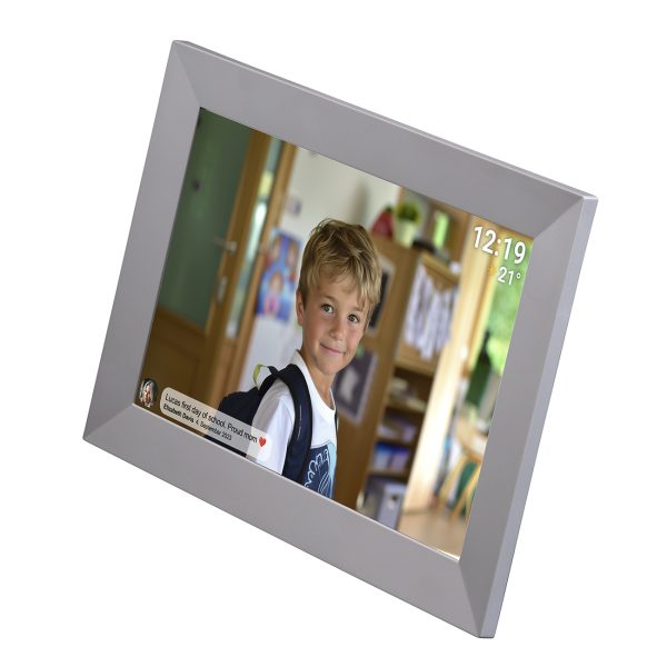 Digitālais rāmis 10.1'' 16GB microSD WiFi Frameo PFF-1026GR - pelēks