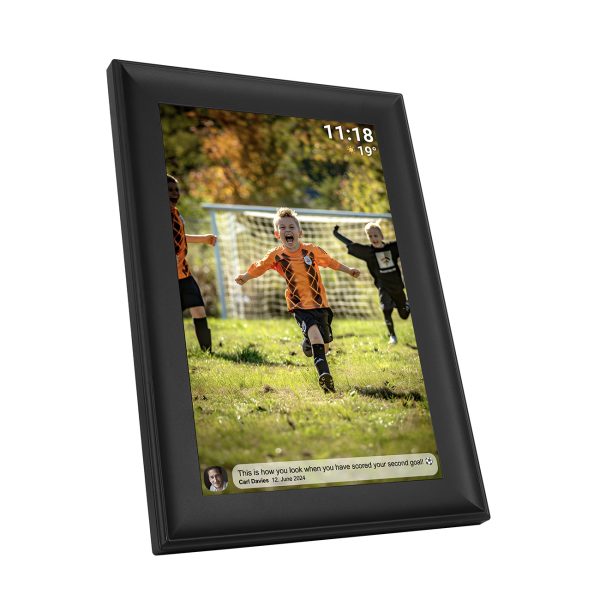 Digitālais rāmis 10.1'' 16GB microSD WiFi USB-C Frameo PFF-1080B - melns