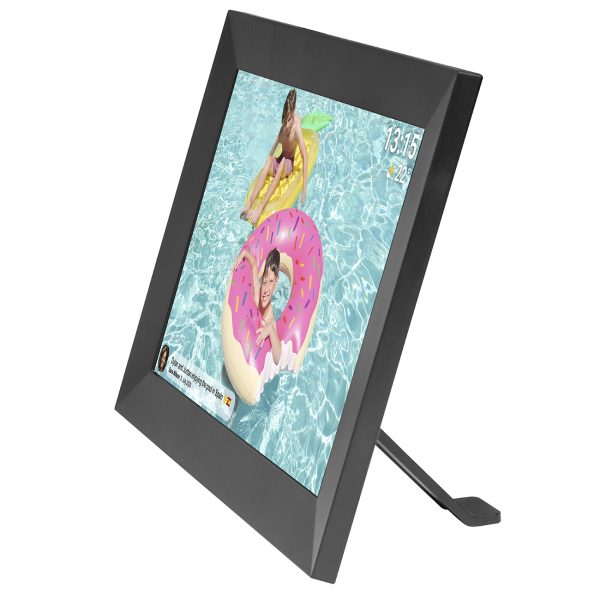 Digitālais rāmis 10.1'' 16GB microSD WiFi Frameo PFF-1024B - melns