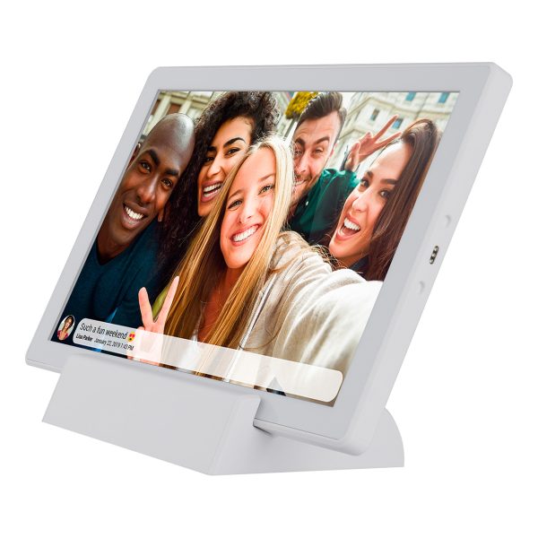 Digitālais rāmis 10.1'' 16GB microSD WiFi skaļrunis MP4 Frameo PFF-1070W - balts