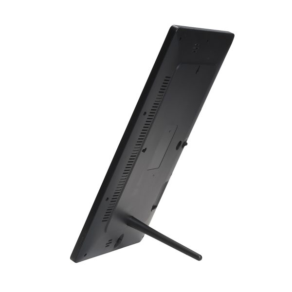 Digitālais rāmis 15,6 collu 16 GB microSD WiFi skaļrunis MPEG4 Frameo PFF-1515B - melns