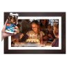 Digitālais rāmis 15.6'' 16GB microSD WiFi skaļrunis MPEG4 Frameo PFF-1543DW - brūns