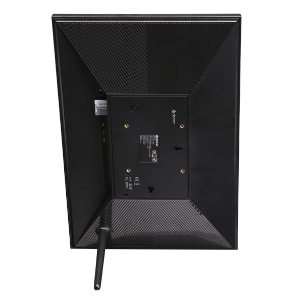 Digitālais rāmis 15.6'' 16GB microSD WiFi Frameo PFF-1503B - melns
