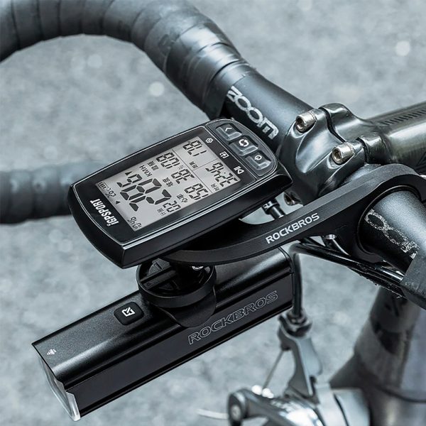 1027333-9-uchwyt-rowerowy-na-kierownice-na-licznik-garmin-rockbros-hurtownia-dropshipping.jpg Velosipēda stiprinājums uz stūres Garmin datoram - melns