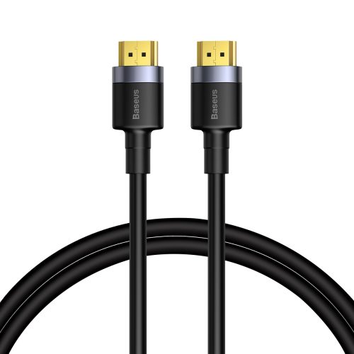 HDMI 2.0 4K 60 Hz 3D 18 Gbps 1 m kabelis - melns