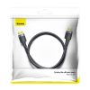 HDMI 2.0 4K 60 Hz 3D 18 Gbps 1 m kabelis - melns