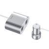 Automašīnas sadalītājs 2x cigarešu šķiltavas ligzda 80W 2x USB-A 3.1A - sudrabs
