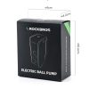 Elektriskais sūknis velosipēda riepām, bumbām, baloniem, matračiem 1,37 bar / 20 PSI - zils