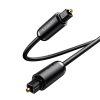 Toslink SPDIF 3m optiskais audio kabelis - melns