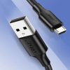 Kabelis micro USB - USB-A 0,5 m - melns