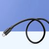 Kabelis micro USB - USB-A 0,5 m - melns