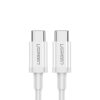 Kabelis USB-C - USB-C PD QC AFC 0,5 m - balts
