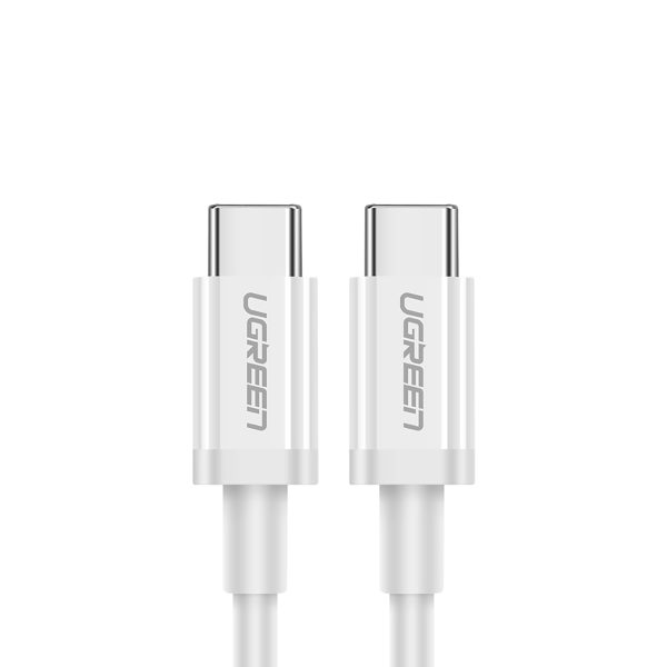 Kabelis USB-C - USB-C PD QC AFC 1m - balts