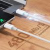 Kabelis USB-C - USB-C PD QC AFC 1m - balts