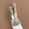 Kabelis USB-C - USB-C PD QC AFC 1m - balts