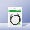 Kabelis USB-A - USB-C QC 3.0 3A 0.25m - pelēks
