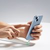 Kabelis USB-C - iPhone Lightning MFi 1m - Sudrabains
