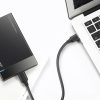 Kabelis USB-A 3.0 - USB-C 3A 1.5m - melns