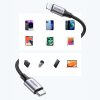 Kabelis iPhone Lightning - USB-C 2.0 MFi 1m - Pelēks