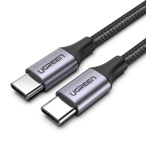 Kabelis USB-C 3.1 - USB-C 3.1 1.5m - pelēks