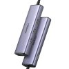 6in1 centrmezgla adapteris USB-C - 3x USB-A 3.0 / HDMI / RJ45 / USB-C PD - pelēks