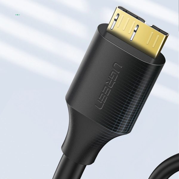 Kabelis USB-A 3.0 - micro USB-B 0.5m - melns