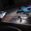 USB-C USB-A 30W automašīnas lādētājs - melns
