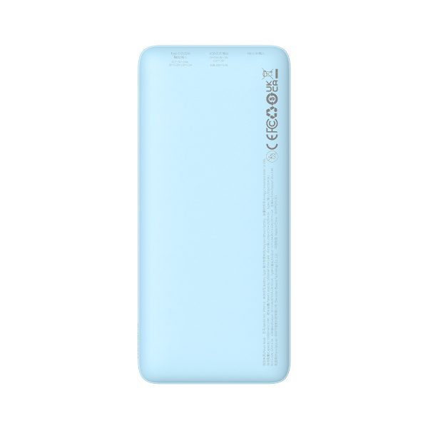 Powerbank 10000mAh Airpow ātrās uzlādes 20W - zils