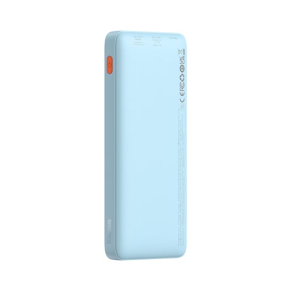 Powerbank 10000mAh Airpow ātrās uzlādes 20W - zils