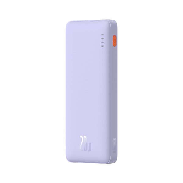 Powerbank 10000mAh Airpow Fast Charge 20W - violets