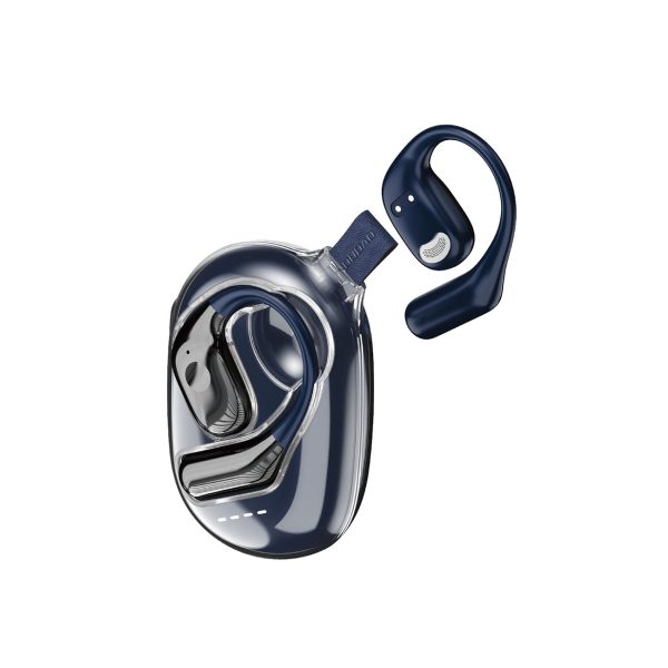 Bluetooth 5.3 OWS USB-C biznesa austiņas - tumši zilas