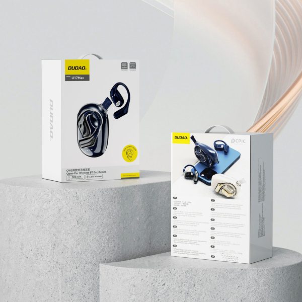 Bluetooth 5.3 OWS USB-C biznesa austiņas - tumši zilas