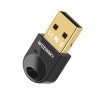 Mini adaptera uztvērēja raidītājs Bluetooth 5.4 USB-A datoram - melns