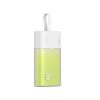 Powerbank Popsicle 5200mAh 20W ar Lightning kabeli 60W/20V/3A/30cm - balti zaļa