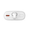 Powerbank Popsicle 5200mAh 20W ar Lightning kabeli 60W/20V/3A/30cm - balti zaļa