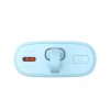 Powerbank Popsicle 5200mAh 20W ar Lightning kabeli 60W/20V/3A/30cm - zili oranžs