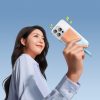 Powerbank Popsicle 5200mAh 20W ar Lightning kabeli 60W/20V/3A/30cm - zili oranžs