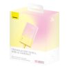 Powerbank Popsicle 5200mAh 20W ar Lightning kabeli 60W/20V/3A/30cm - dzelteni rozā