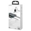 3in1 kabelis USB-C - USB-C / iPhone Lightning / microUSB 20W PD 1.5m - melns