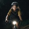 Priekšējais velosipēda lukturis 5000mAh 1500lm IPX6 Garmin un GoPro stiprinājums - melns